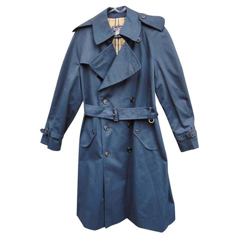 burberry trench coat men's navy.